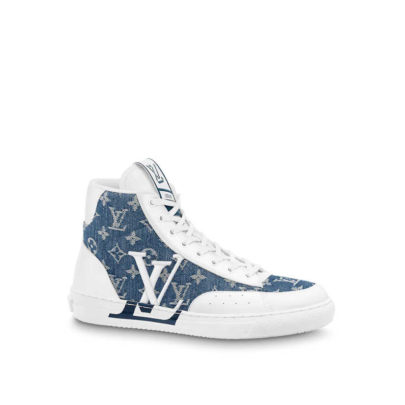 GIÀY LOUIS VUITTON CHARLIE SNEAKER BOOT DENIM