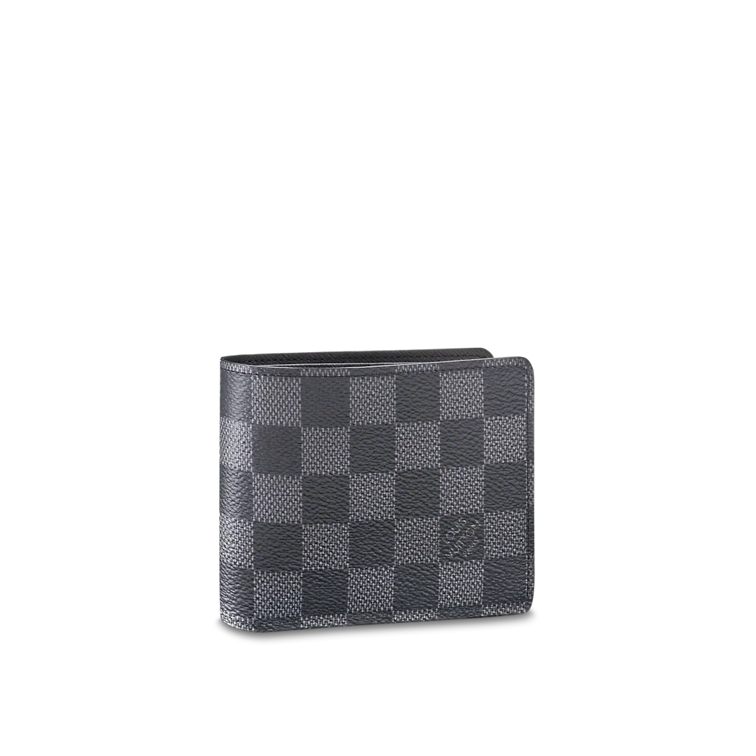 VÍ LOUIS VUITTON MULTIPLE DAMIER GRAPHITE