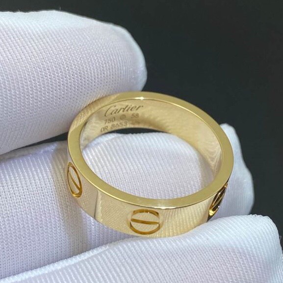 NHẪN CARTIER LOVE RING YELLOW GOLD 18K YELLOW GOLD