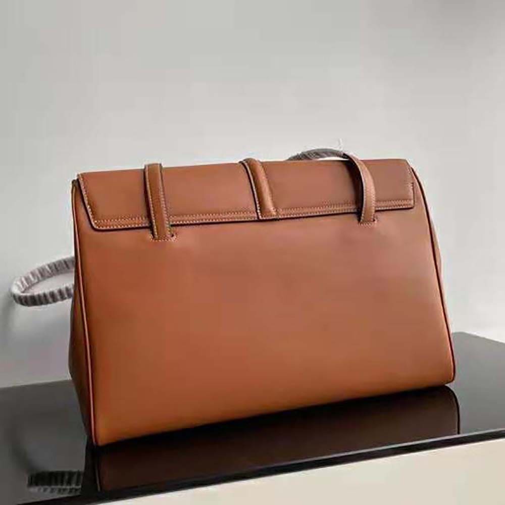 TÚI Celine Women Large Soft 16 Bag in Smooth Calfskin-Brown