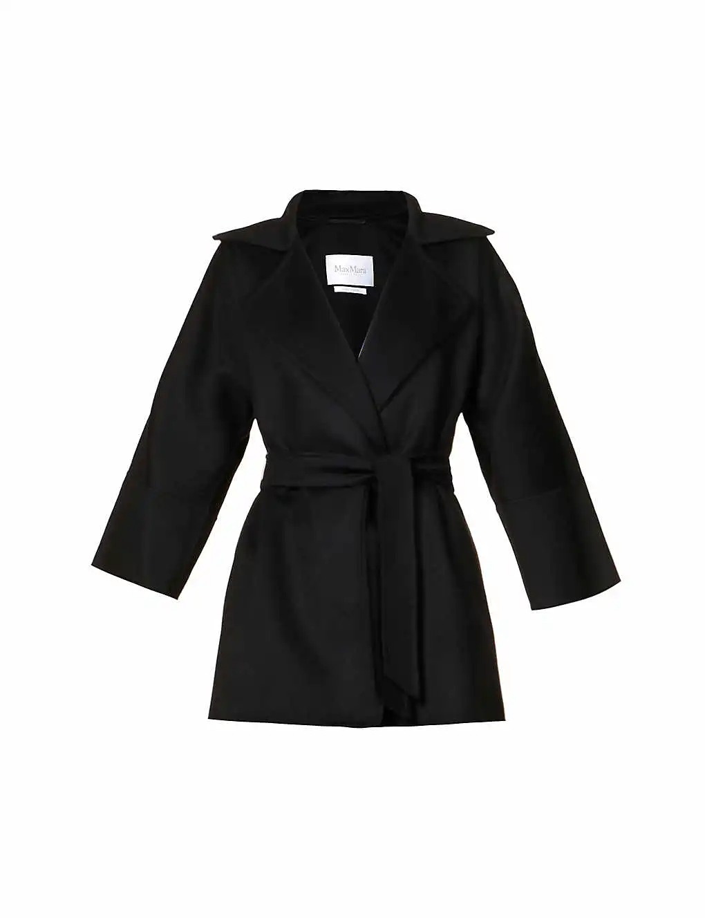 ÁO MAX MARA Jerry peak-lapels cashmere coat