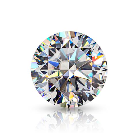 KIM MOISSANITE Màu trắng D VVS1 8 trái tim và 8 mũi tên Moissanite Diamond Round Cut(giá liên hệ)