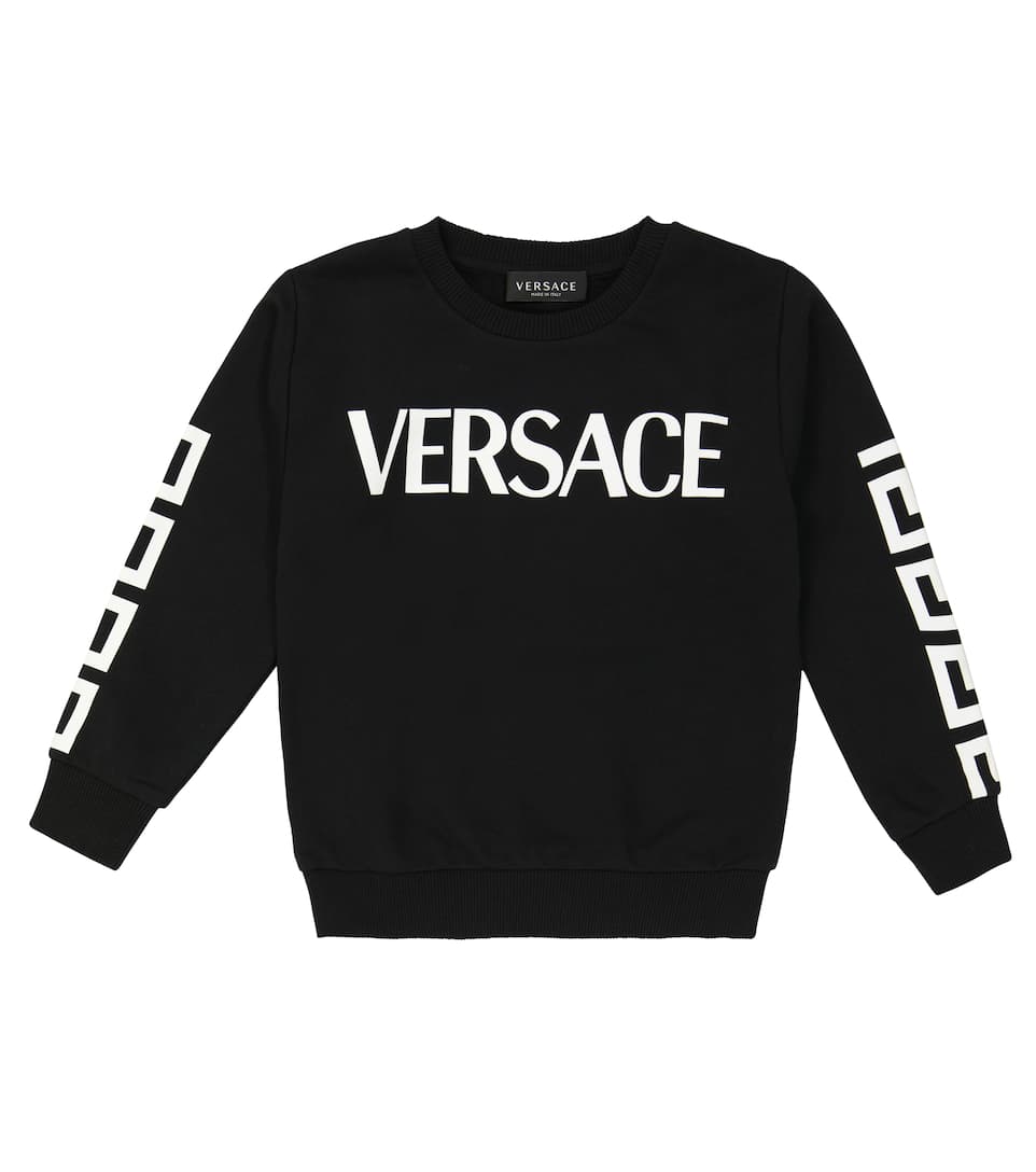 ÁO VERSACE KIDS Logo cotton sweatshirt 9 -12 years