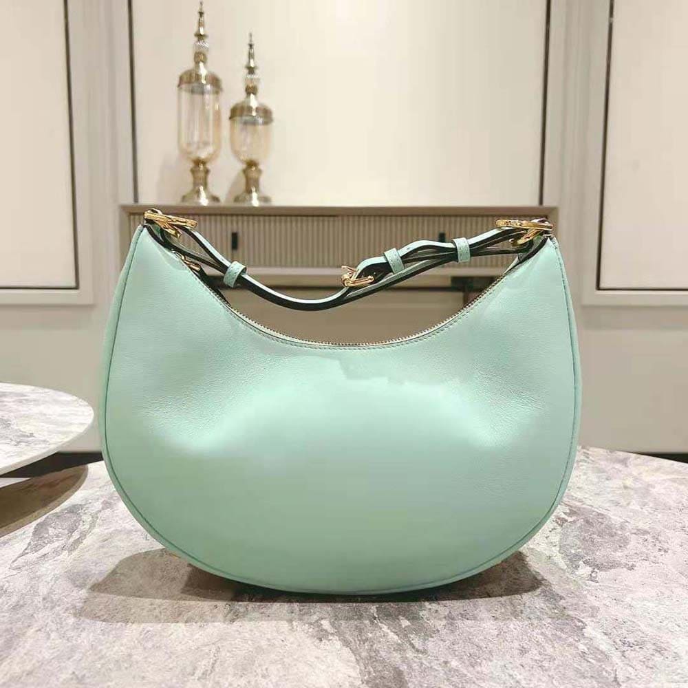 TÚI FENDI Women Fendigraphy Small Mint Green Leather Bag