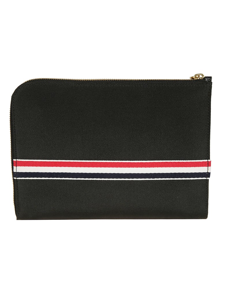 VÍ THOM BROWNE STRIPED CLUTCH