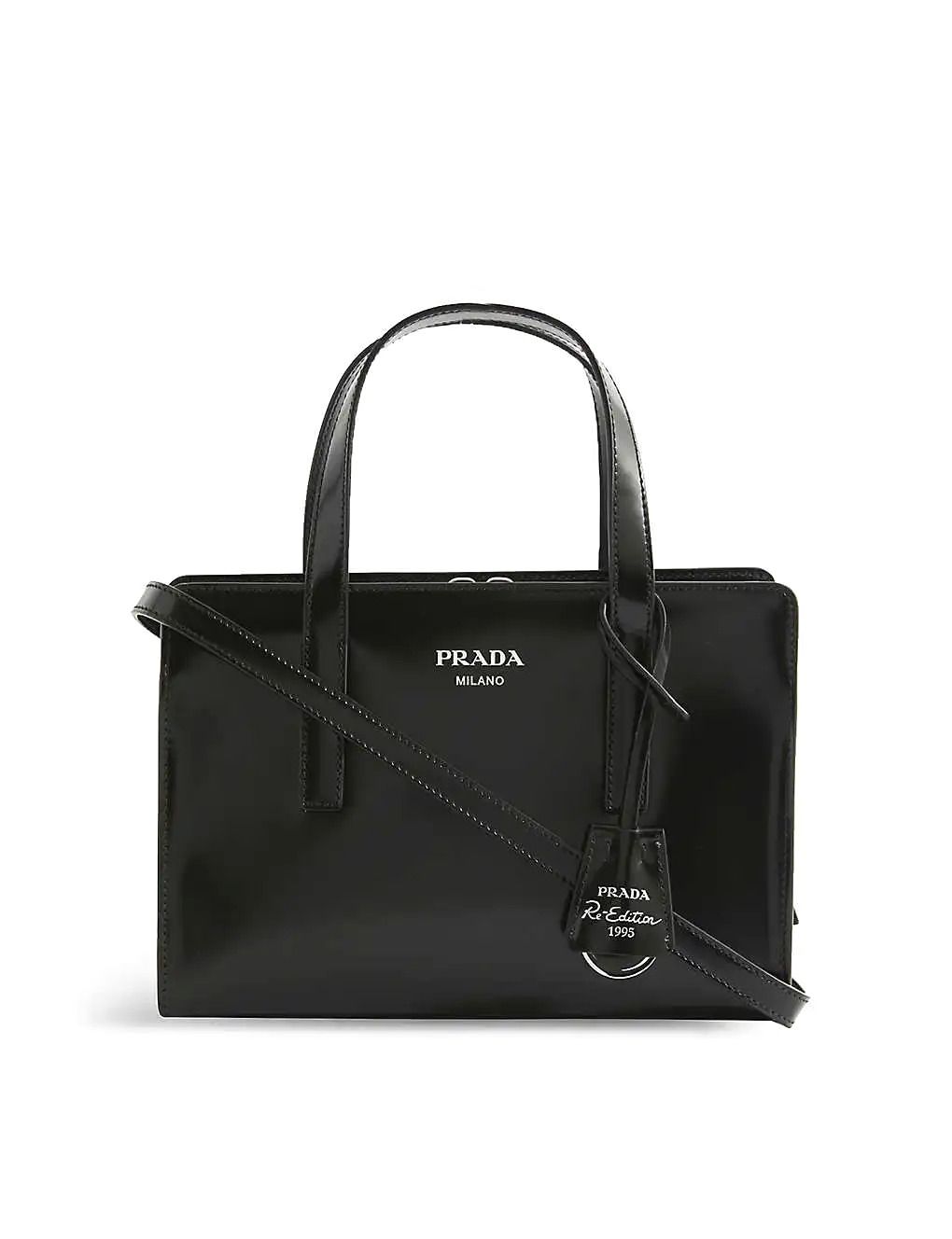 TÚI PRADA Re-Edition 2000 mini leather shoulder bag