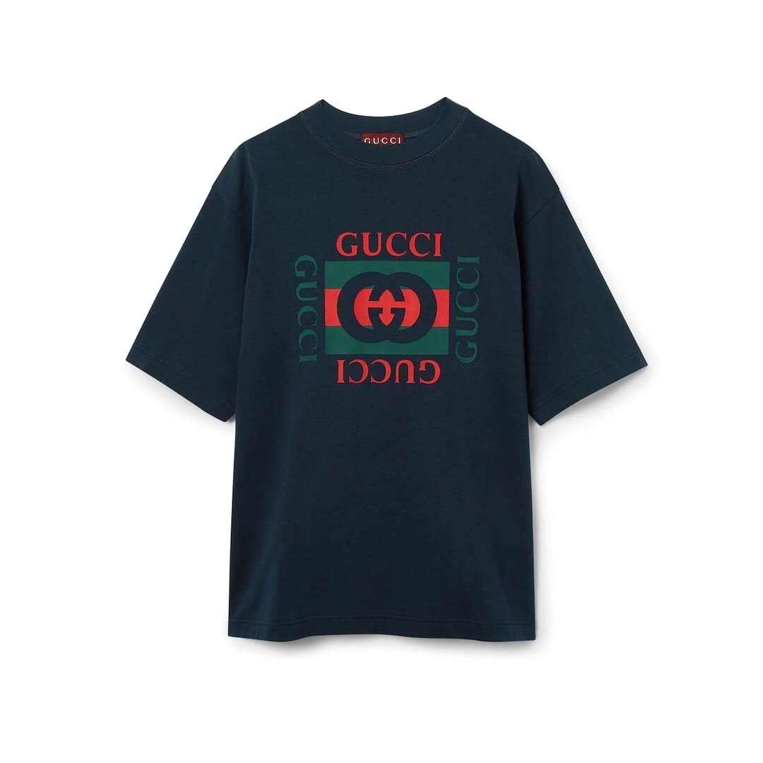 ÁO GUCCI LOGO GG T SHIRT BLACK