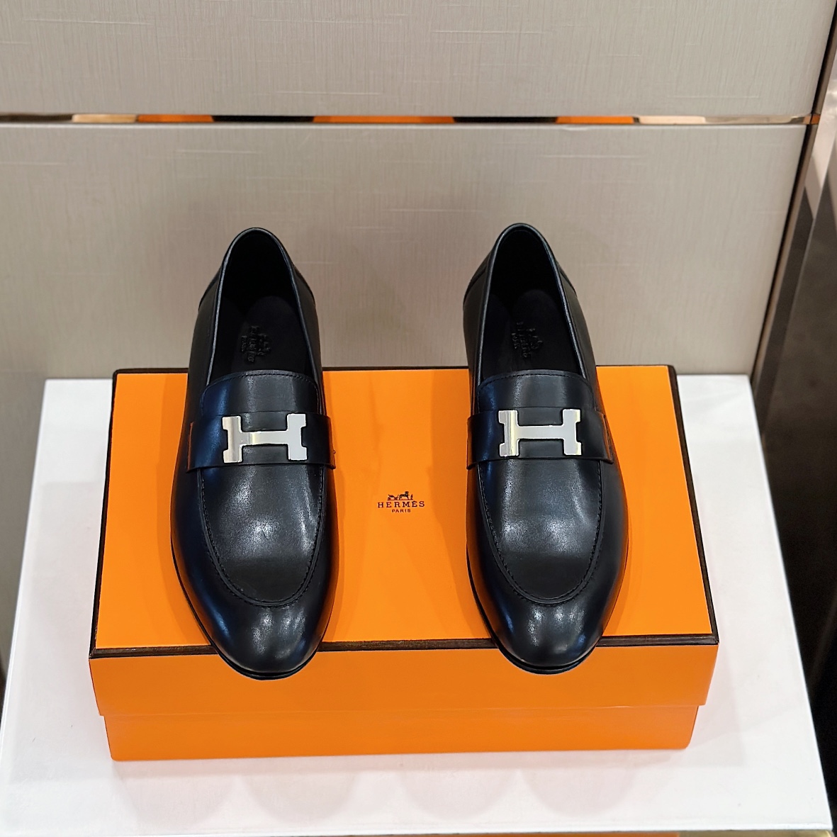 GIÀY HERMES LOAFER SHOES AAA