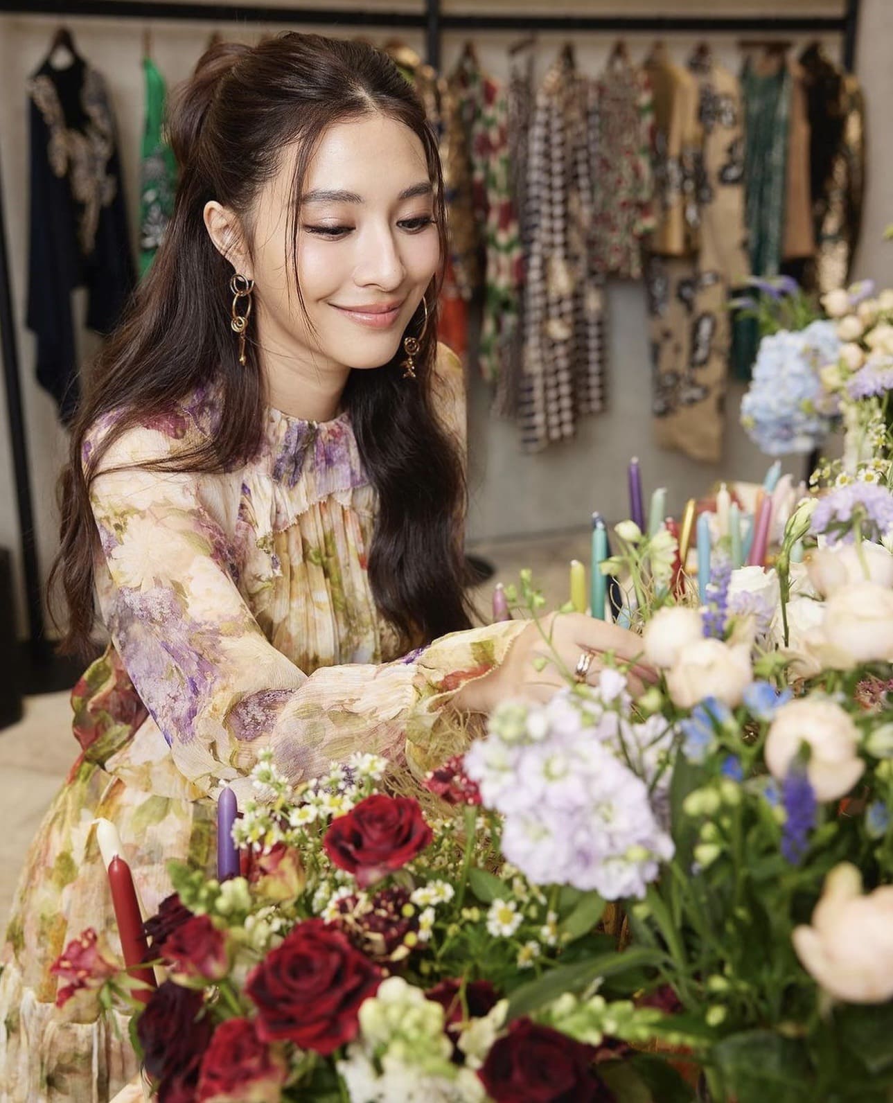 VÁY ZIMMERMANN Flower Party Dress