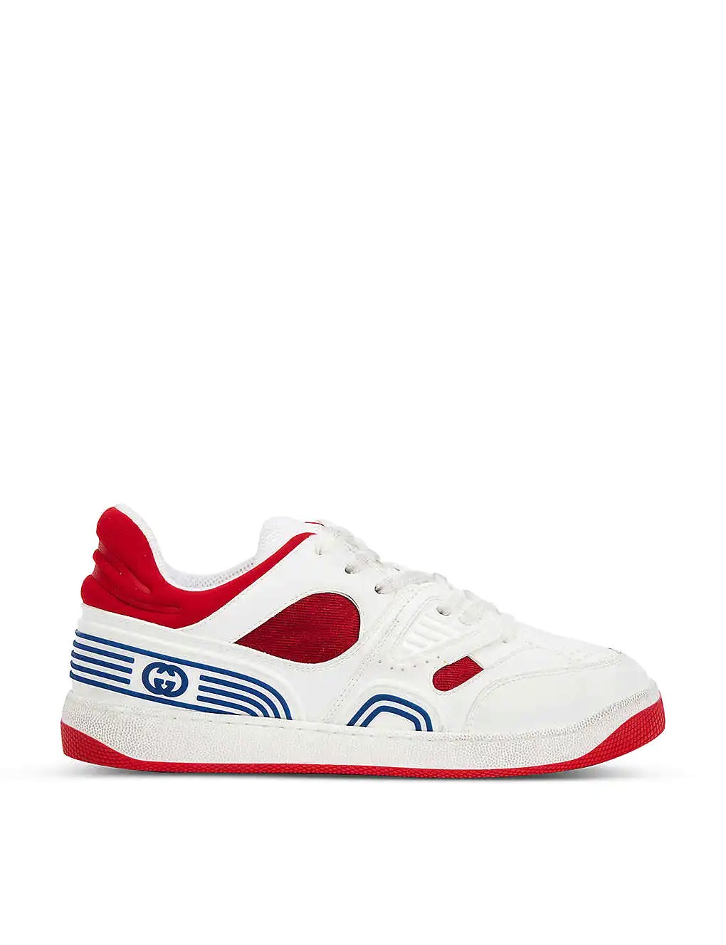GIÀY GUCCI Basket faux-leather low-top trainers