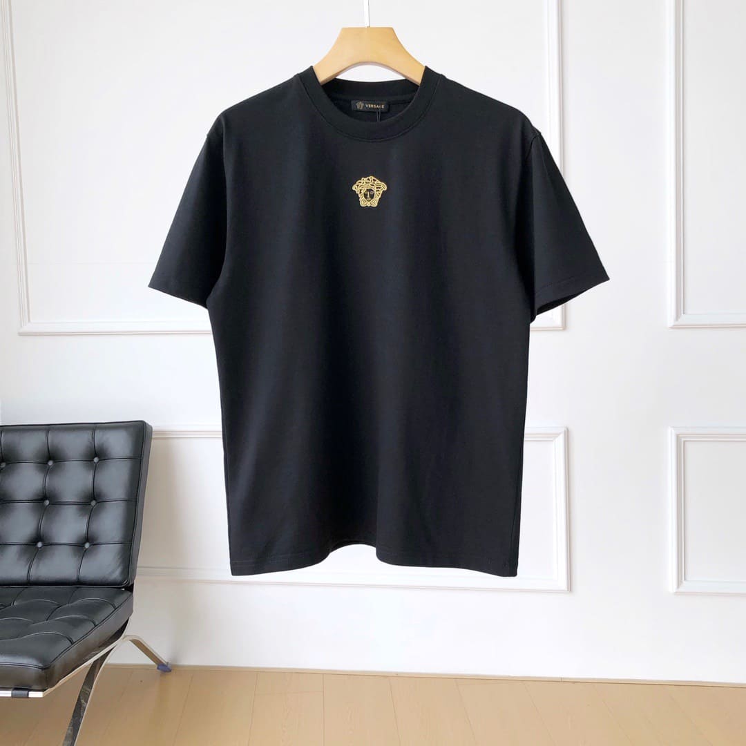ÁO VERSACE LOGO T SHIRT BLACK