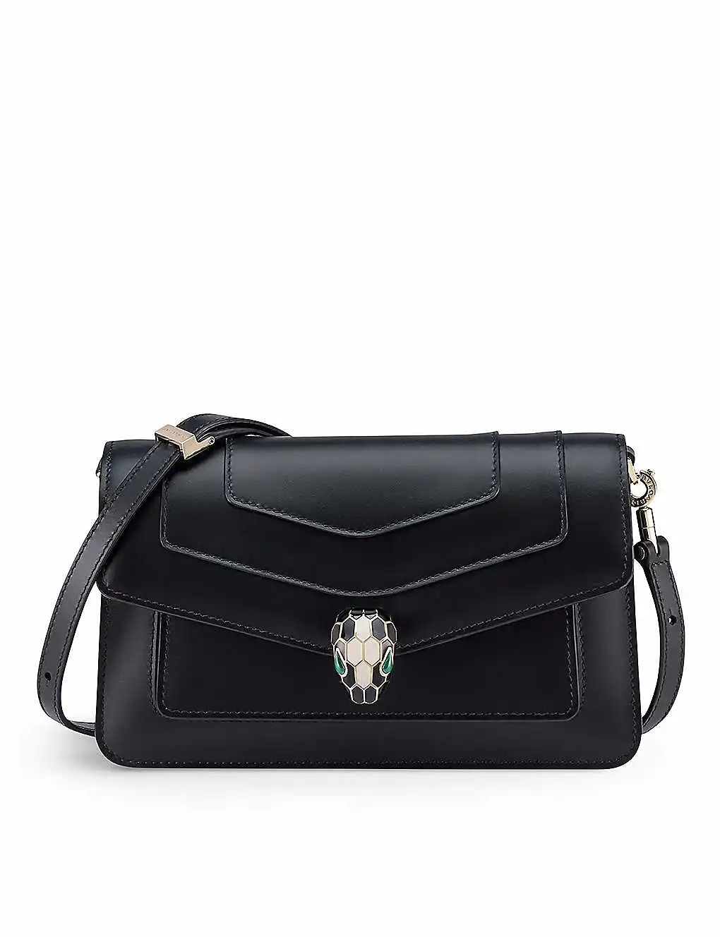 TÚI BVLGARI Serpenti Forever East-West leather shoulder bag