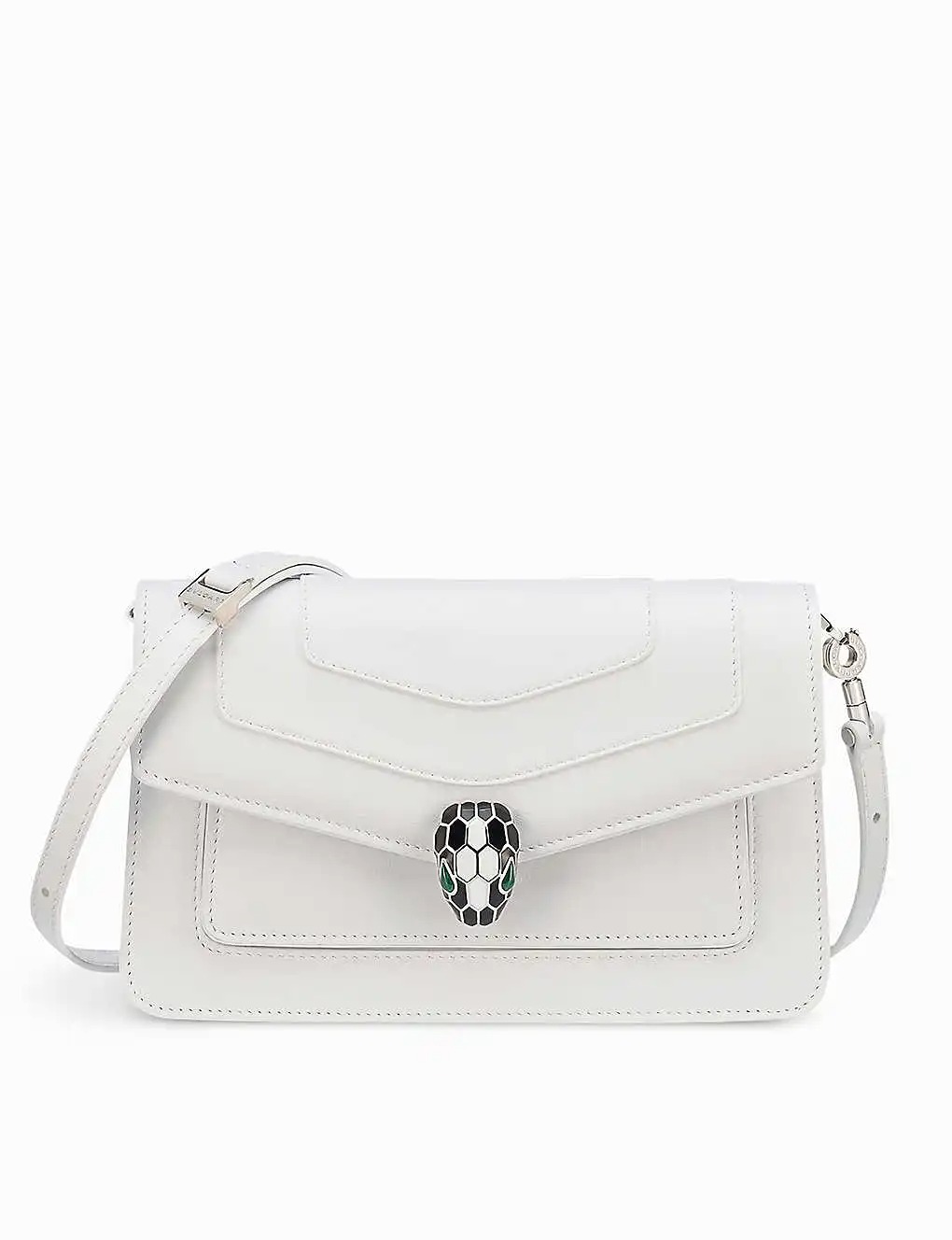 TÚI BVLGARI Serpenti Forever East-West leather shoulder bag