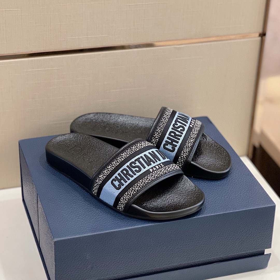 DÉP DIOR OBLIQUE MAN SLIPPER