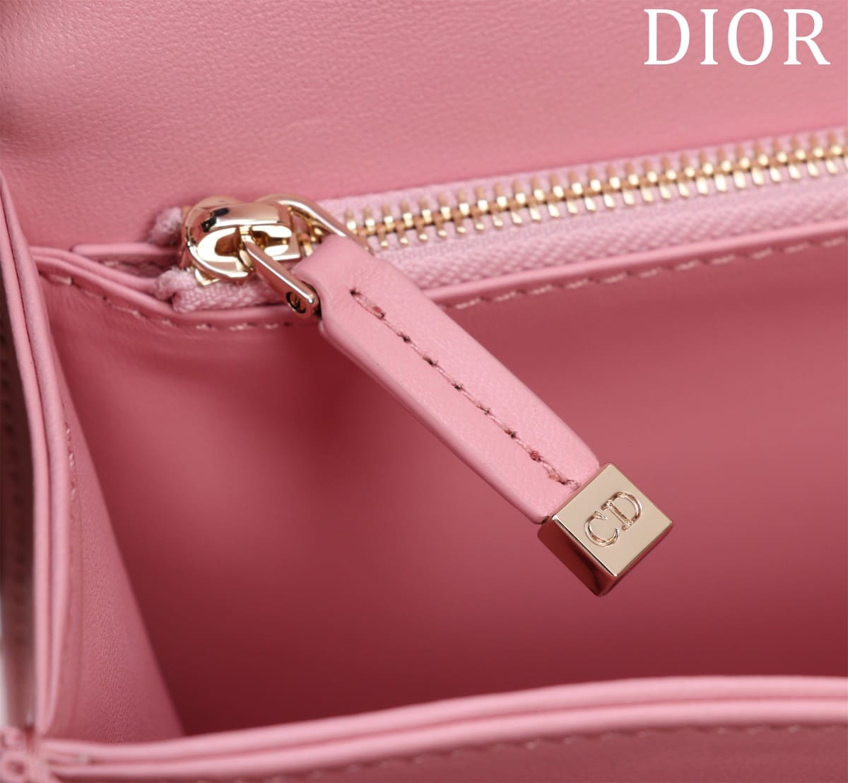 TÚI CHRISTIAN DIOR Mini Miss Dior Bag Pink Cannage Lambskin