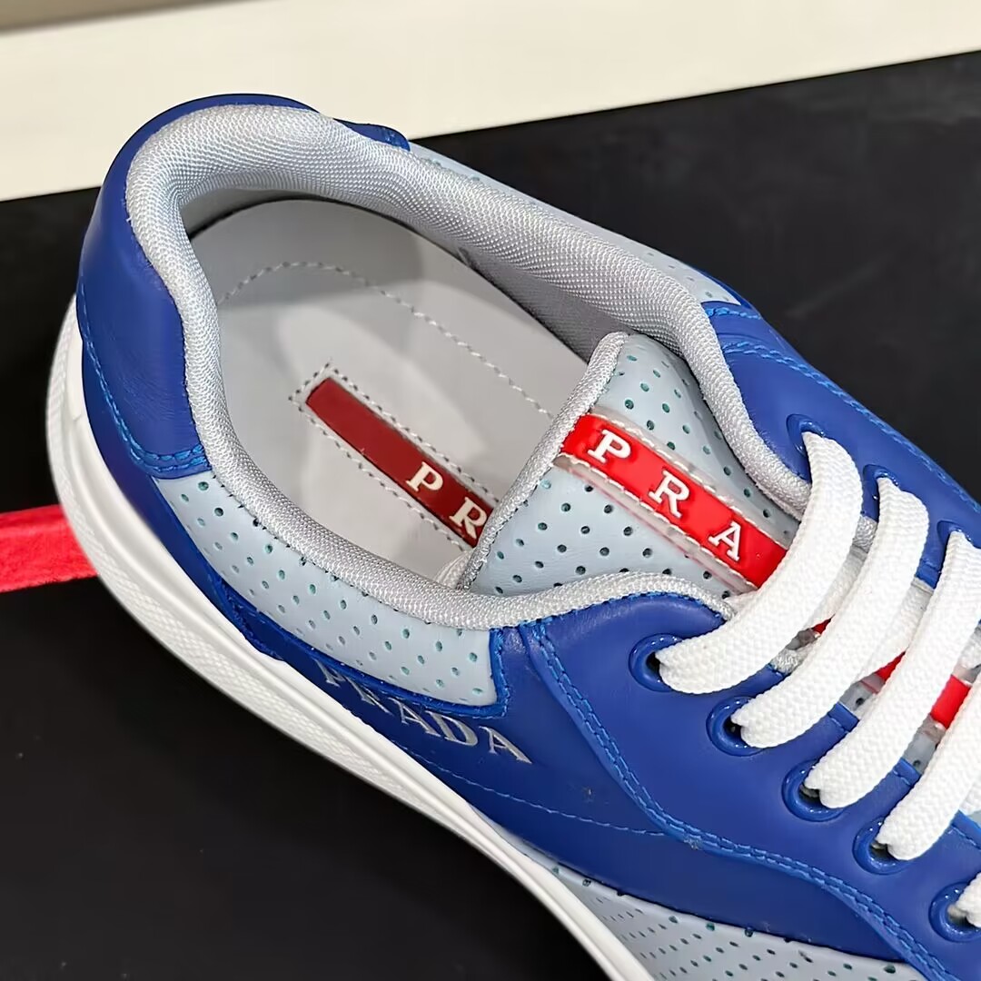 GIÀY PRADA RED LOGO SNEAKERS SHOES