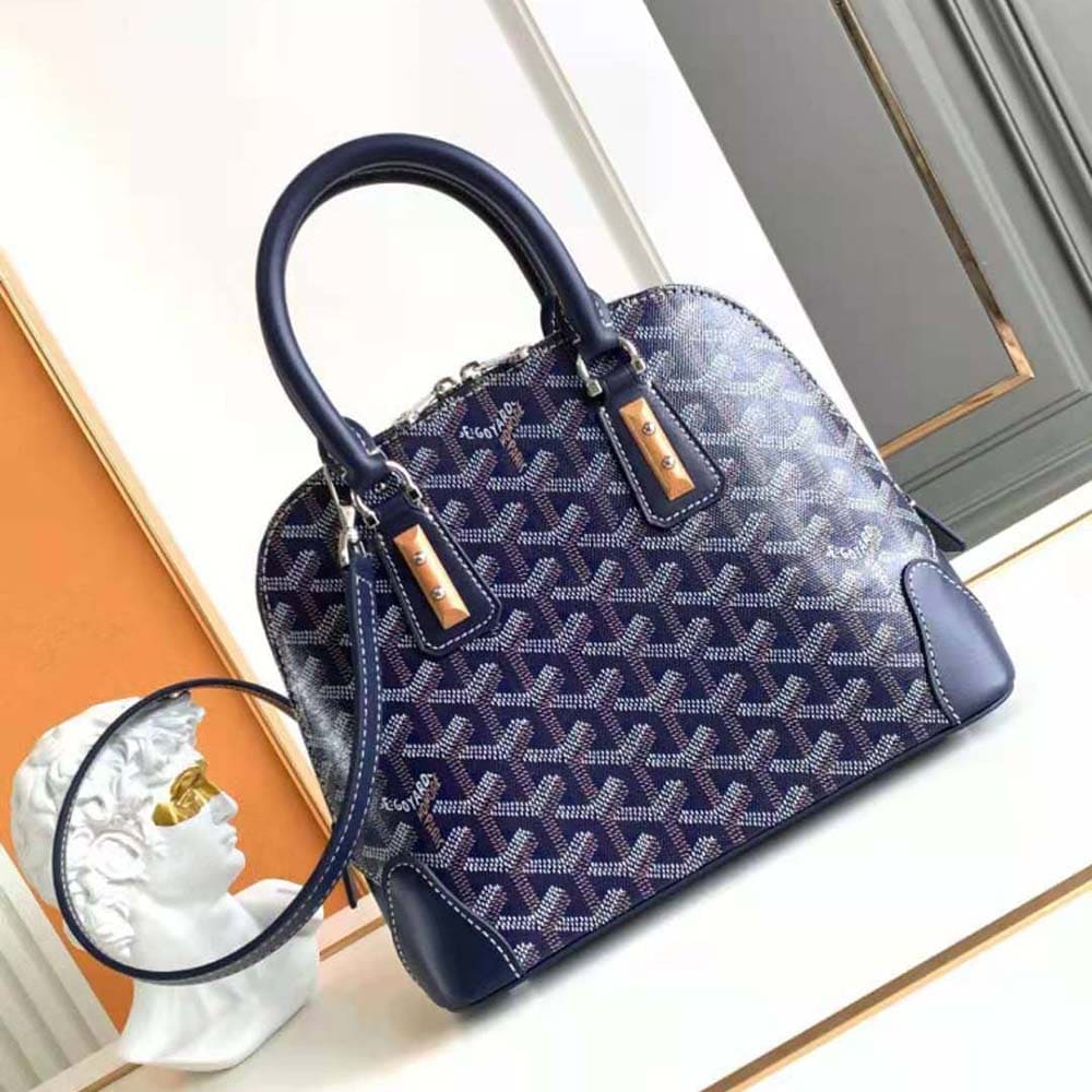 TÚI Goyard Women Vendôme Mini Bag-Navy VENDO2MINTY