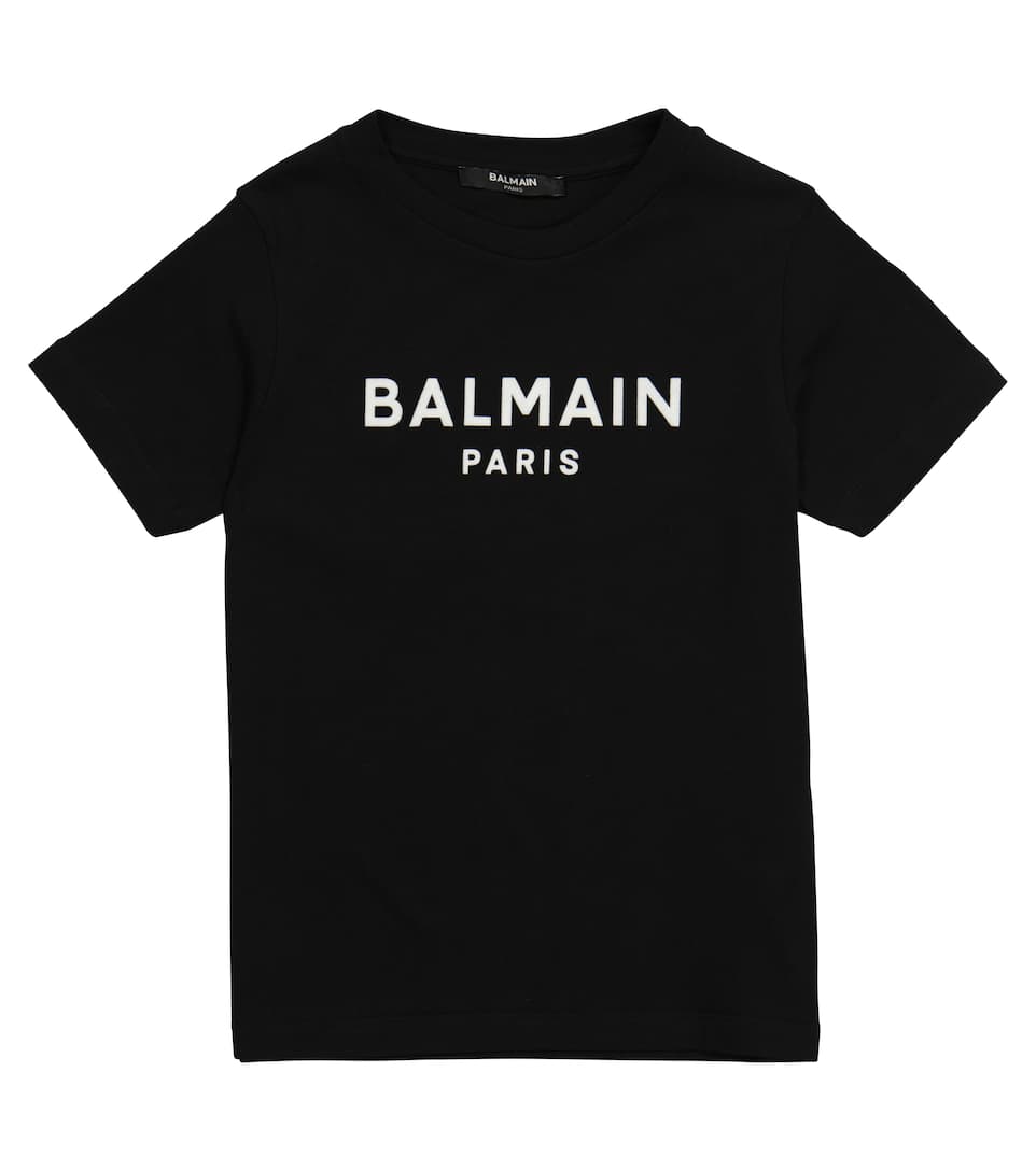ÁO BALMAIN KIDS Logo cotton T-shirt 9 -16 years