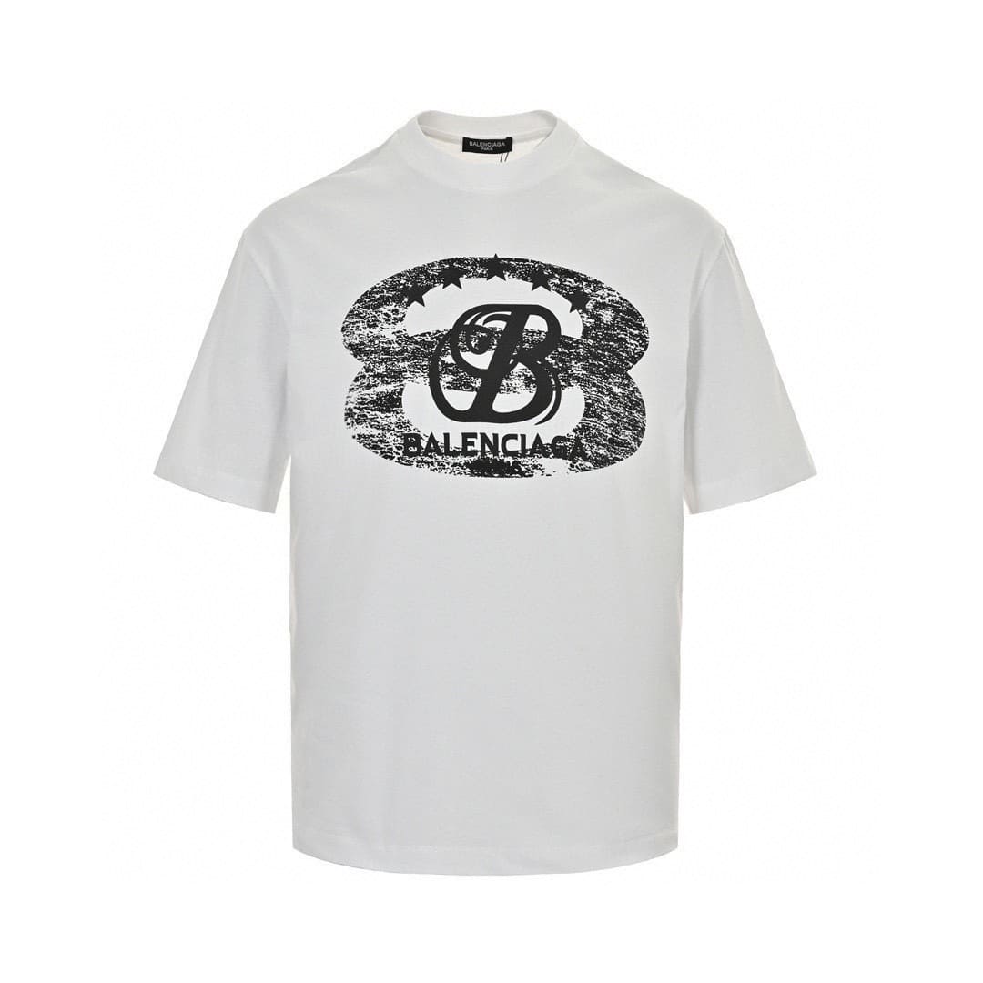 ÁO BALENCIAGA T SHIRT MÀU TRẮNG UNISEX