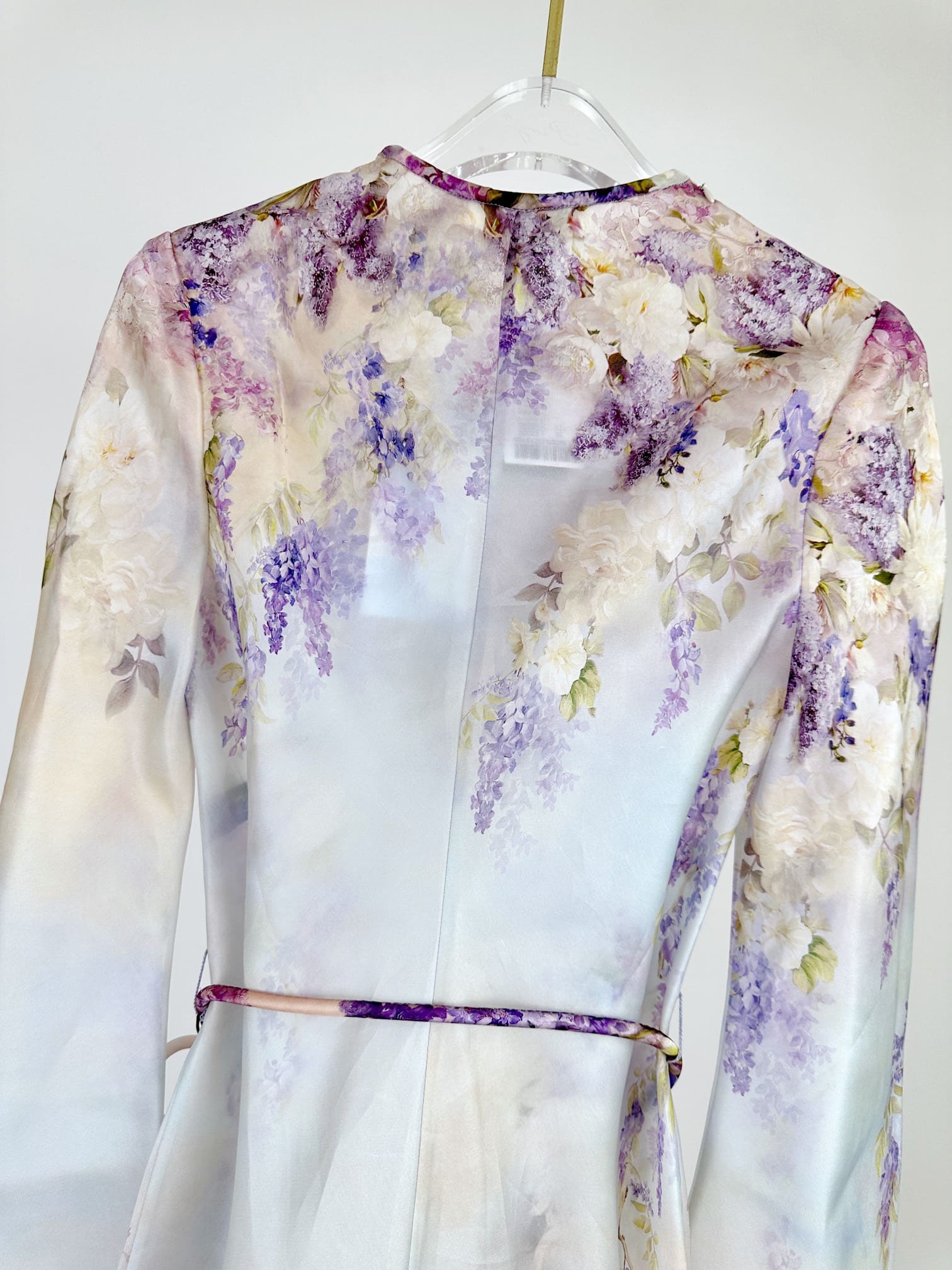 VÁY ZIMMERMANN Vintage Flower Purple Midi Dress High Classy