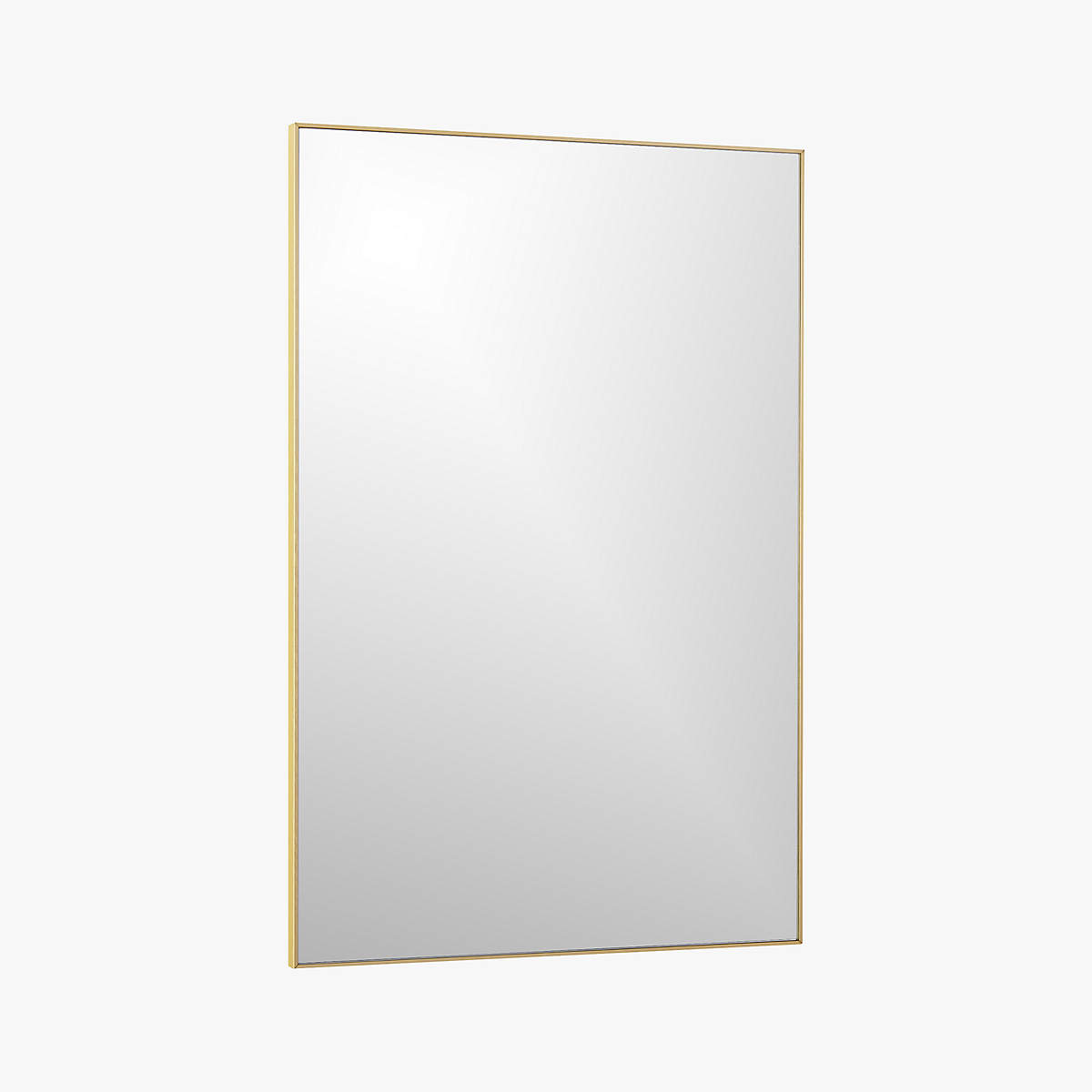 GƯƠNG ACURA BRASS RECTANGULAR WALL MIRROR