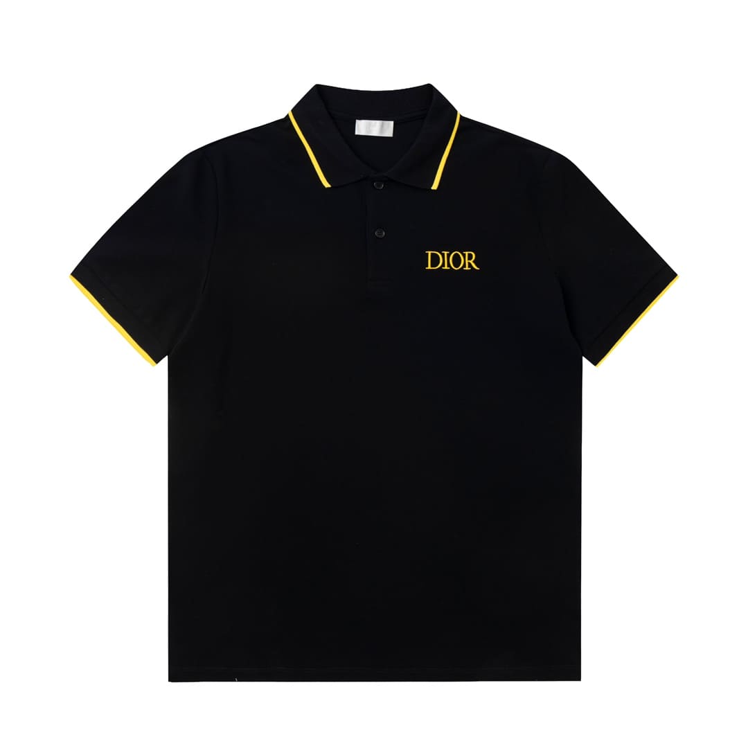 ÁO DIOR POLO SHIRT MÀU ĐEN UNISEX