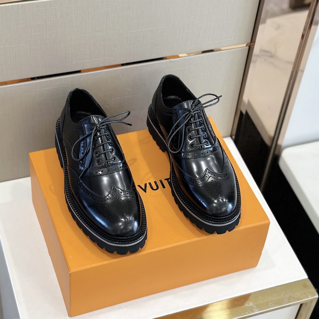 GIÀY LOUIS VUITTON OXFORD SHOES AAA