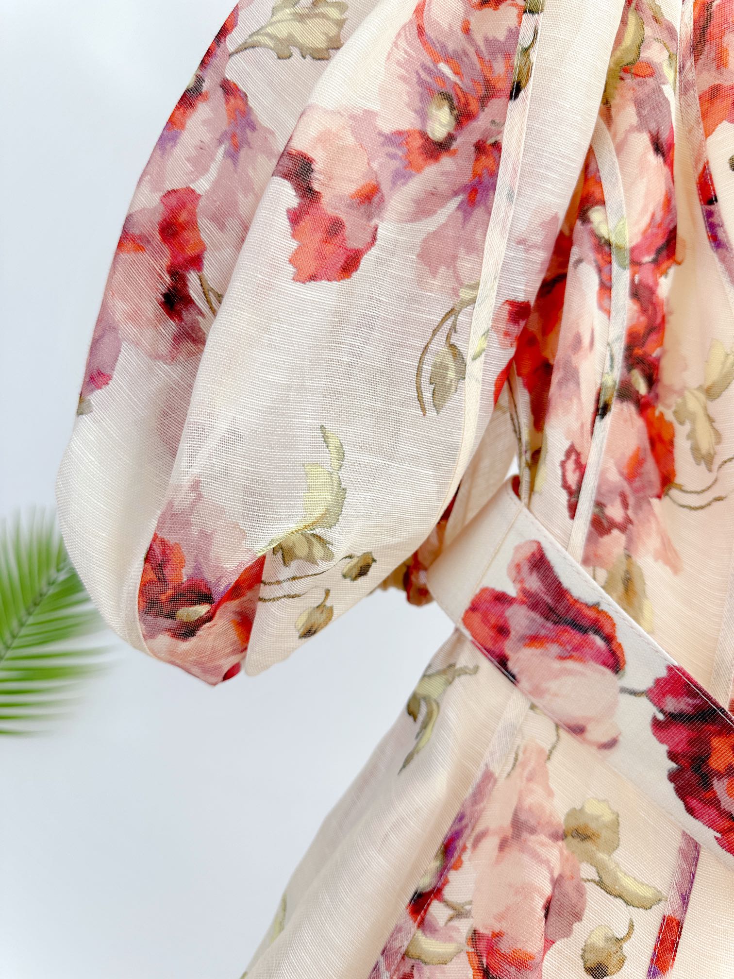 VÁY ZIMMERMANN Red Flower Vintage Dress