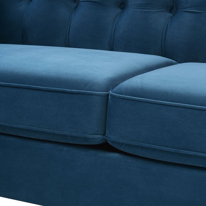 SOFA KARAT Velvet Loveseat THE LINEN Sofa