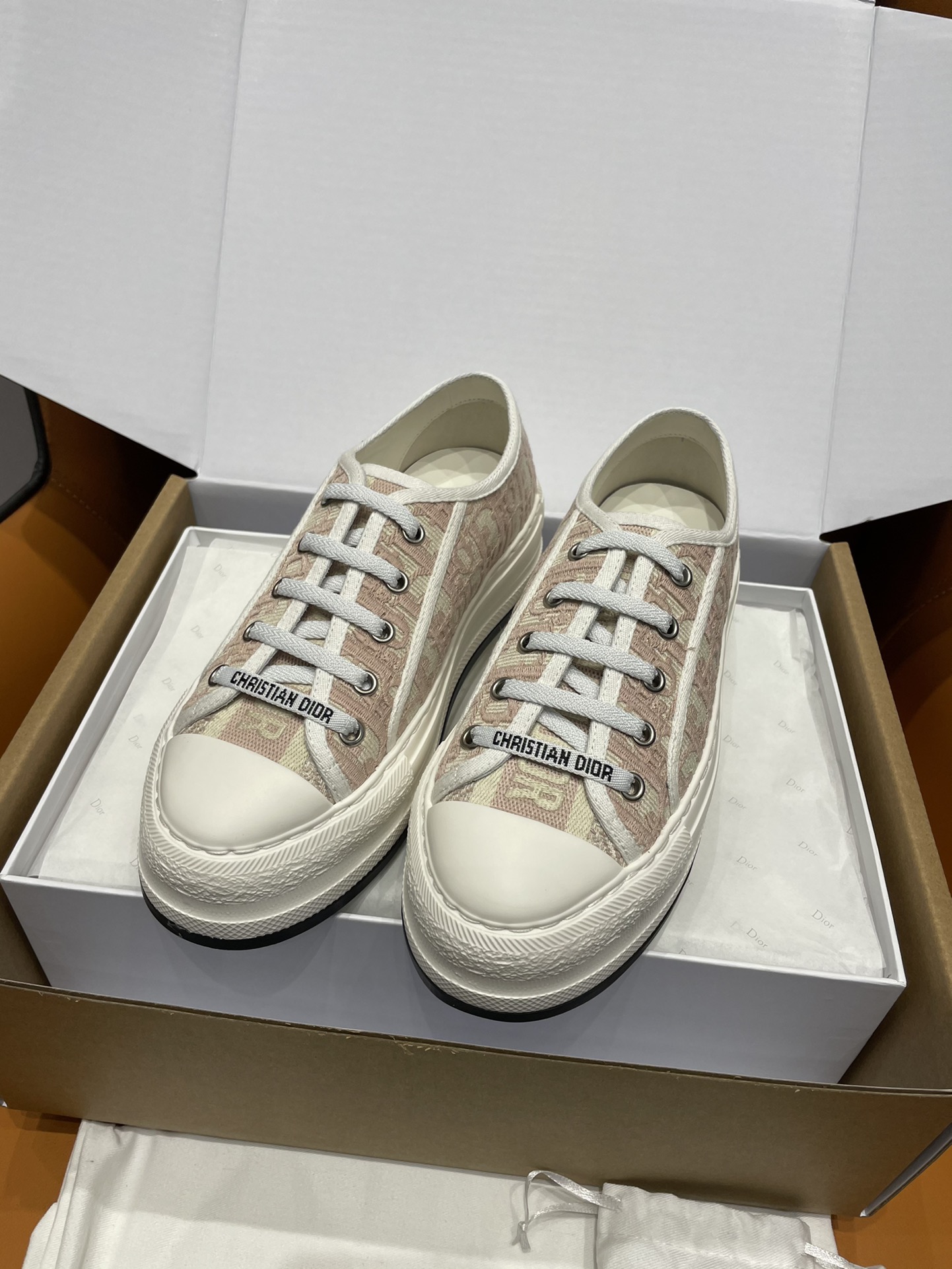 GIÀY Christian Dior Walk'N 23 Oblique Pink