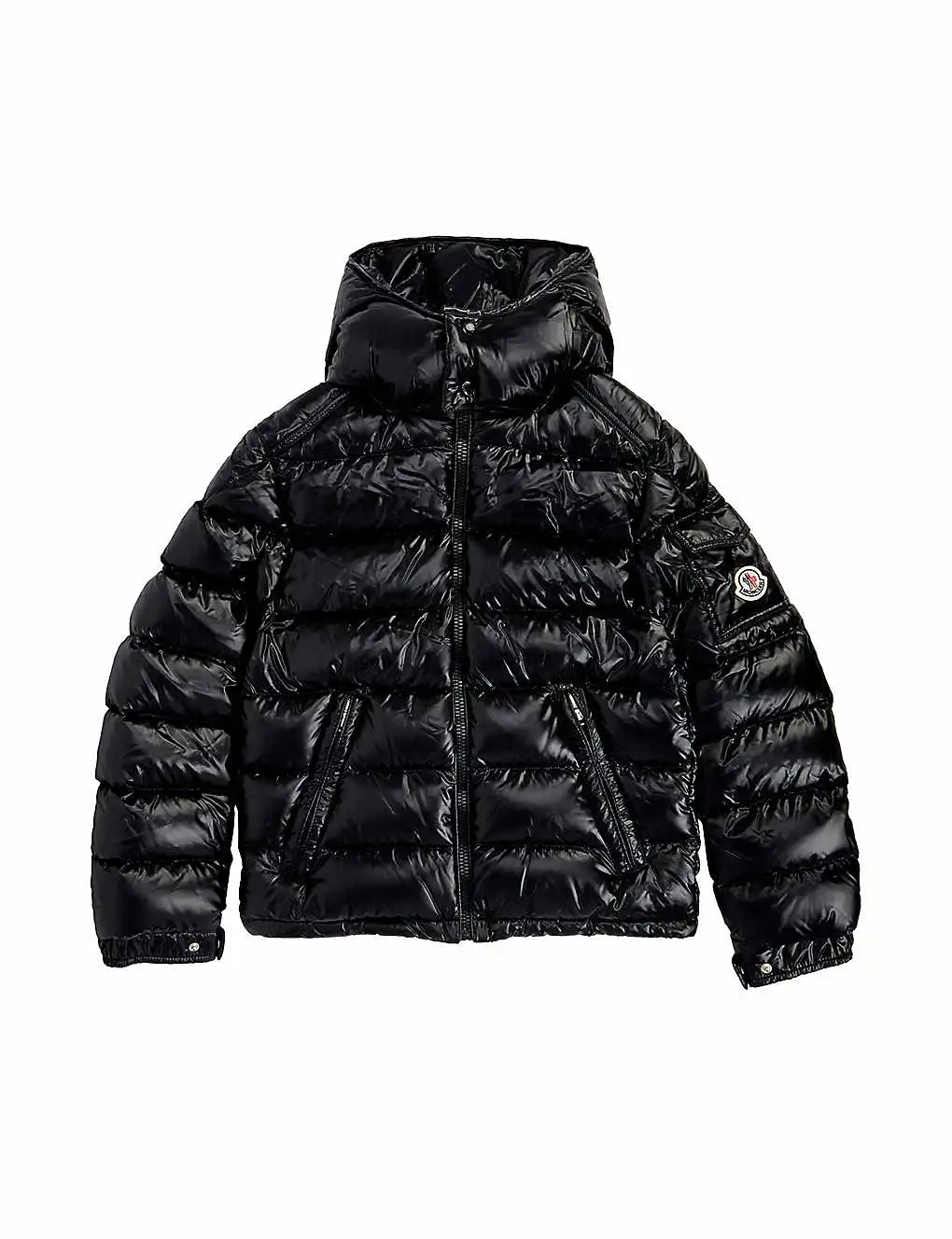 ÁO MONCLER Maya padded shell-down jacket 4-14 years