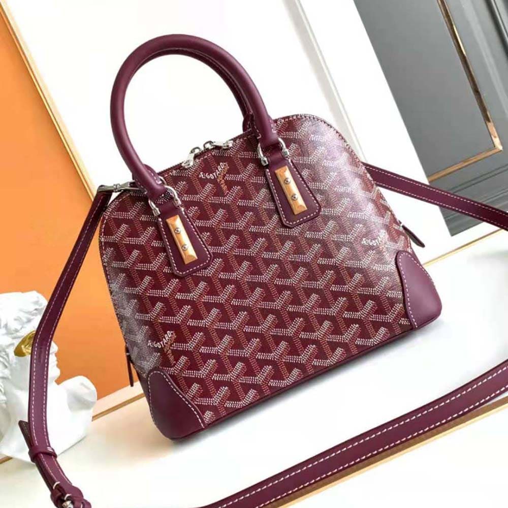 TÚI Goyard Women Vendôme Mini Bag-Maroon VENDO2MINTY