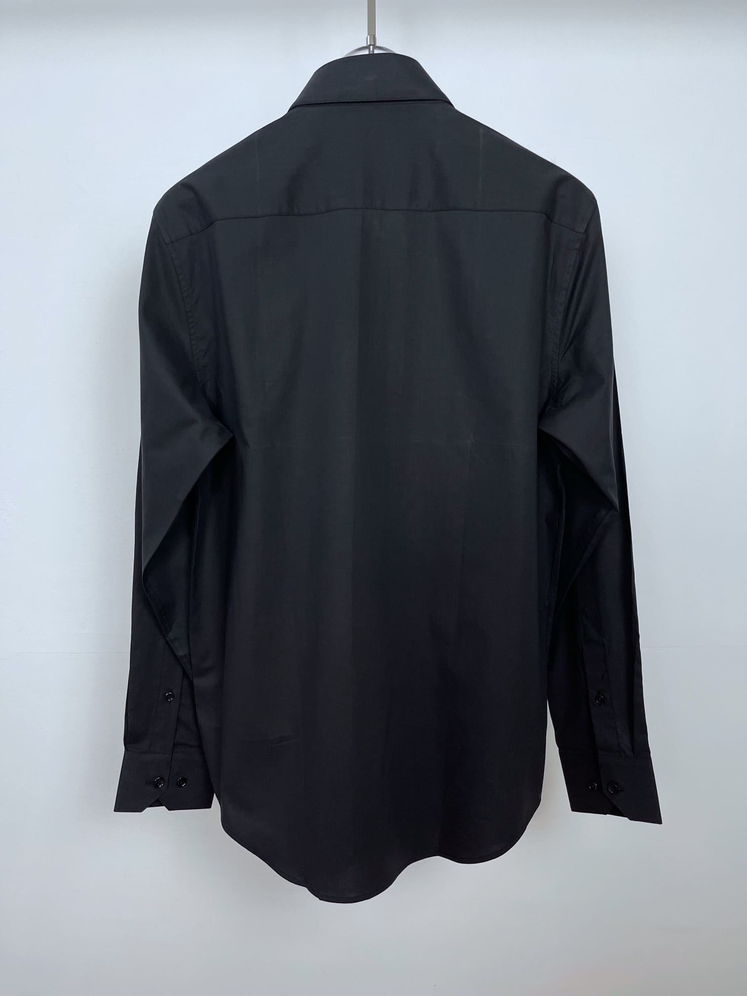 ÁO FENDI ROMA Black Poplin Shirt