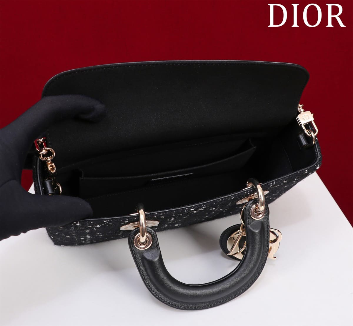 TÚI CHRISTIAN DIOR Lady-Joy embroidery sky galaxy