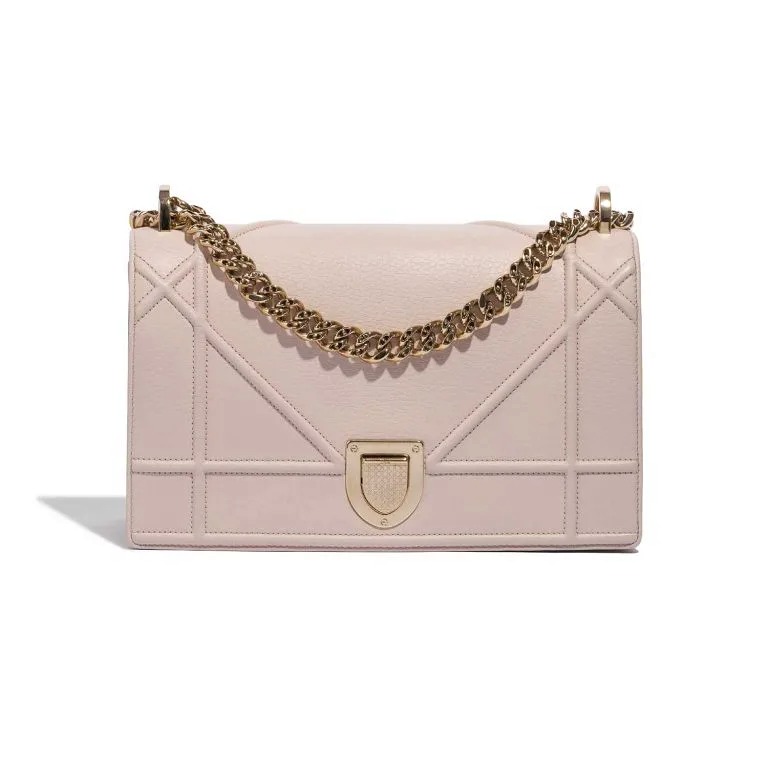 TÚI DIOR Diorama Medium Calf Rose