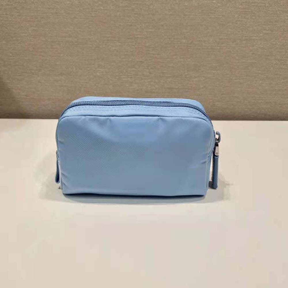 TÚI Prada Women Small Re-Nylon Wallet-Blue
