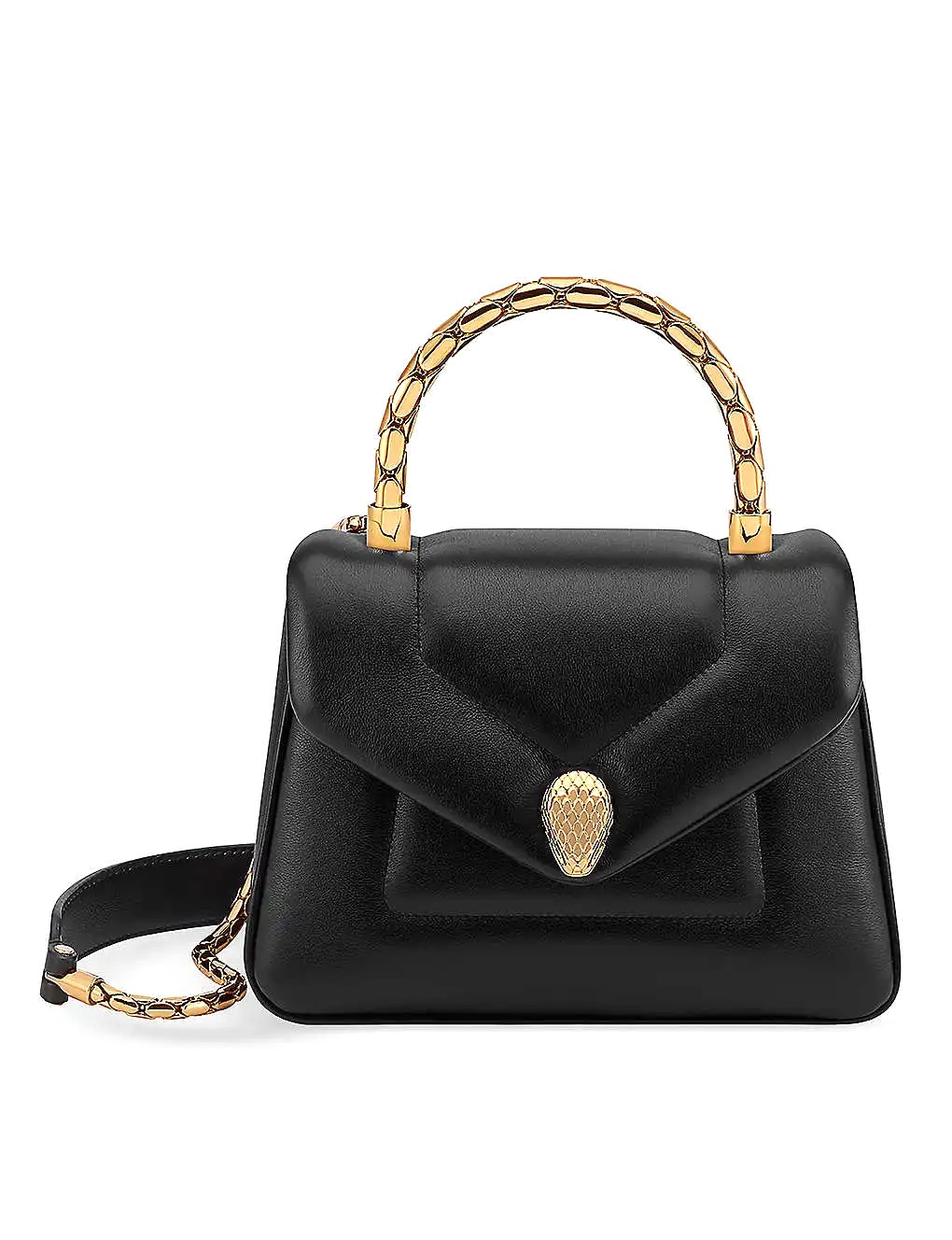 TÚI BVLGARI Serpenti Reverse leather cross-body bag