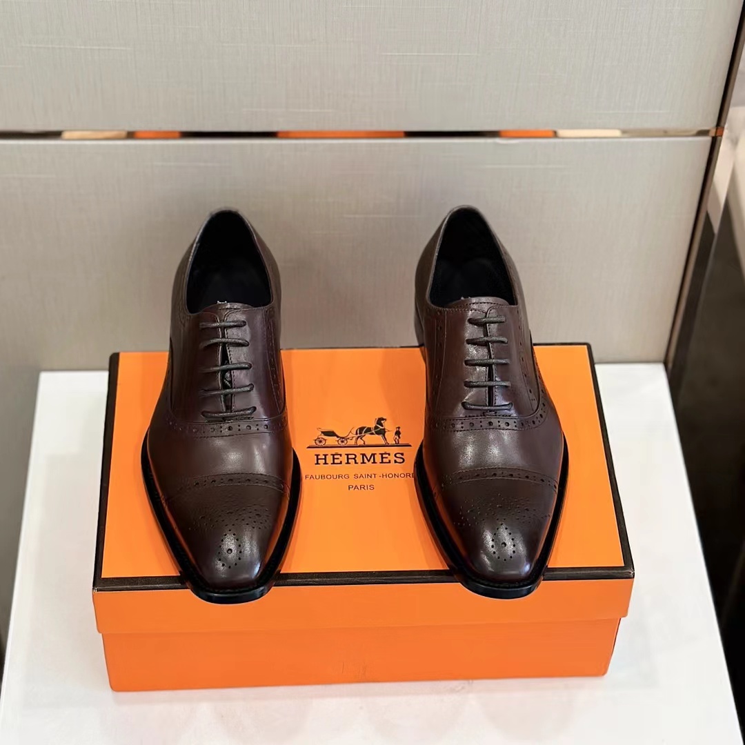 GIÀY HERMES DERBY SHOES AAA