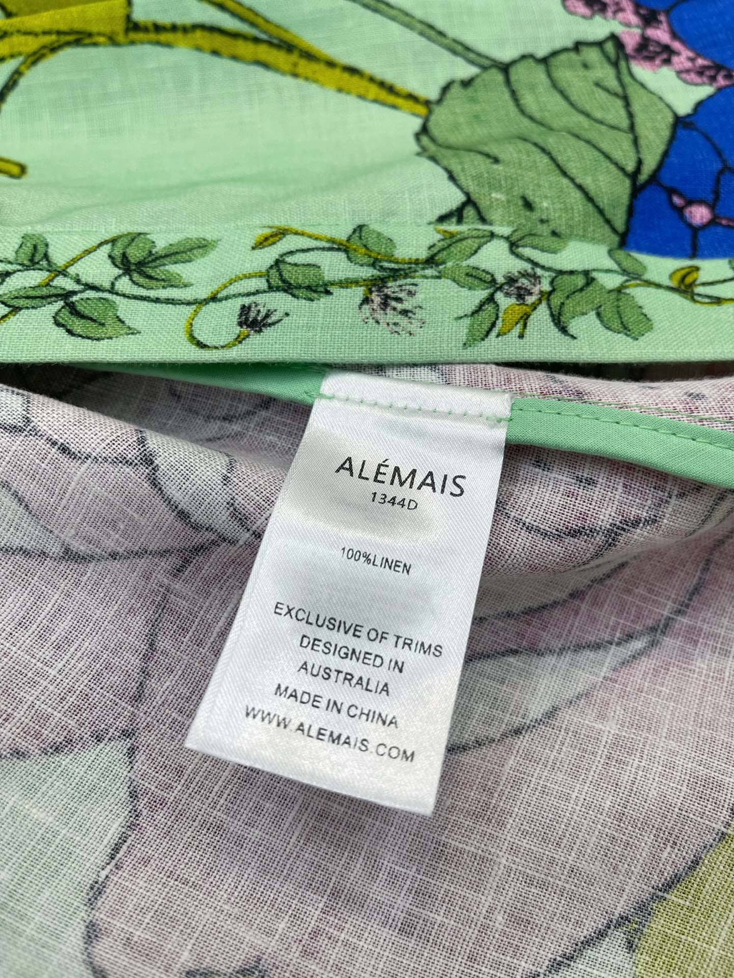 VÁY ALE'MAIS Flower Vintage Dress High Classy