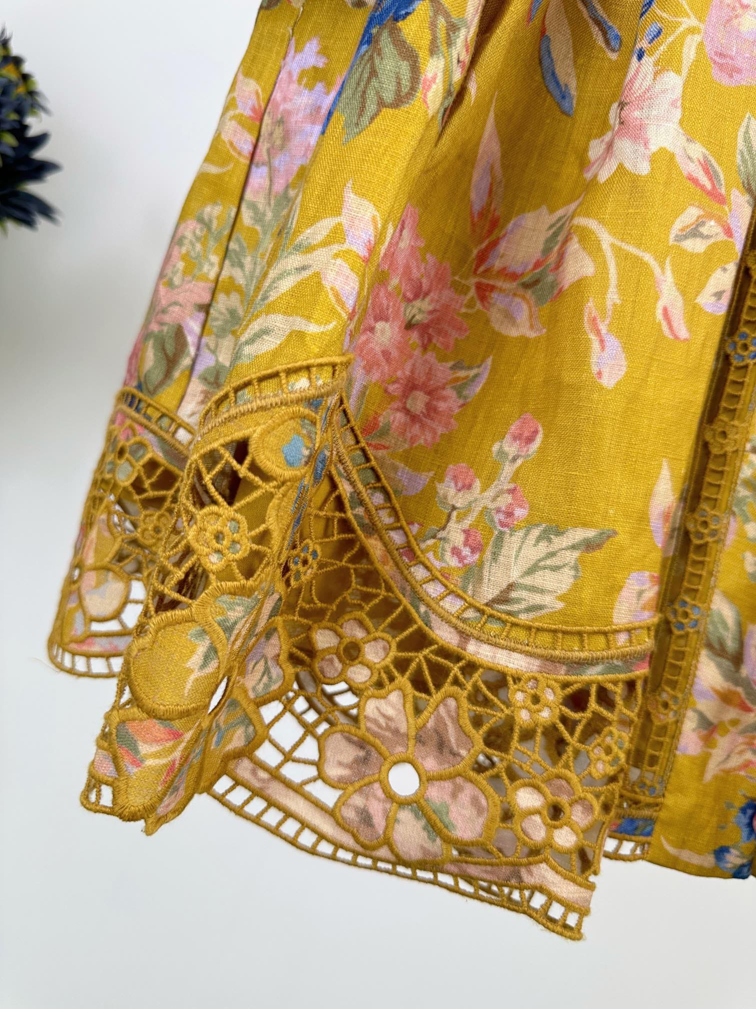 VÁY ZIMMERMANN Flower Vintage Dress