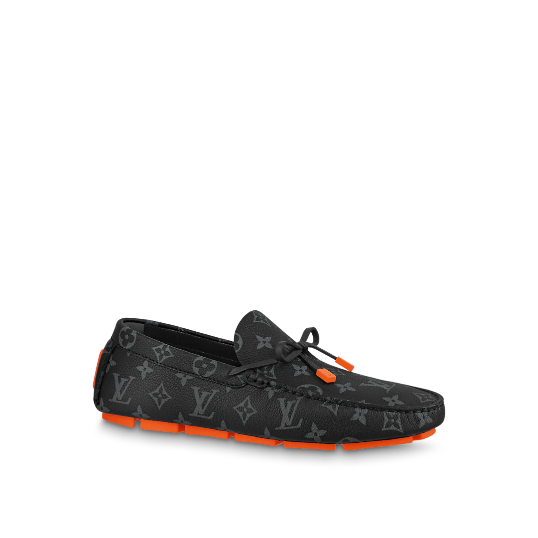 GIÀY LOUIS VUITTON LV DRIVER MOCCASIN BLACK