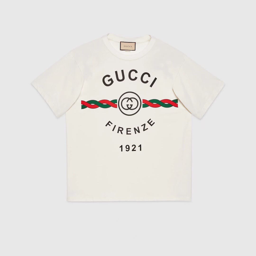 ÁO GUCCI GG T SHIRT MÀU TRẮNG UNISEX