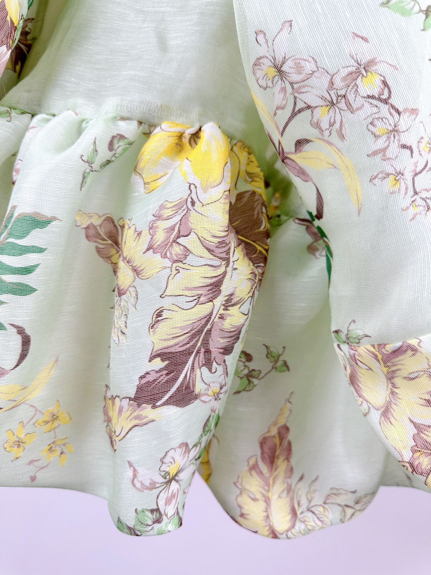 CHÂN VÁY ZIMMERMANN Flower Vintage High Classy