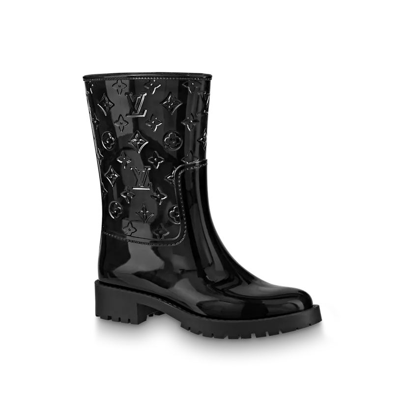 GIÀY LOUIS VUITTON DROPS FLAT HALF BOOT