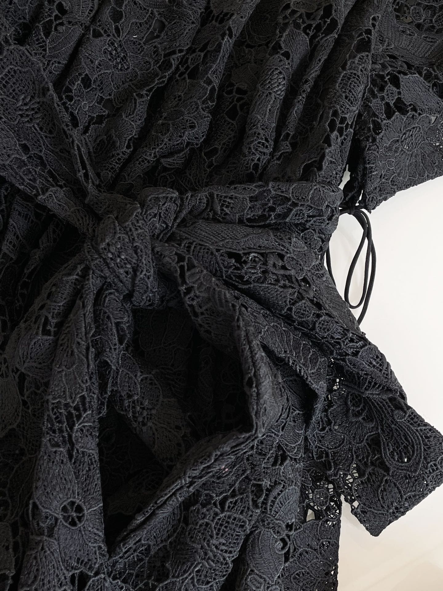 ĐẦM DIOR REN MÀU ĐEN BLACK LONG DRESS High Classy