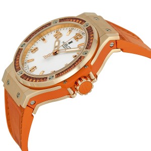 ĐỒNG HỒ  Big Bang Tutti Frutti White Dial 18kt Rose Gold Unisex Watch