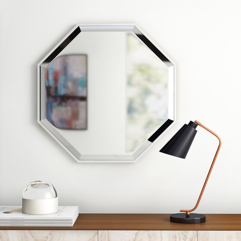 GƯƠNG TRANG TRÍ HÌNH LỤC GIÁC MÀI CẠNH
