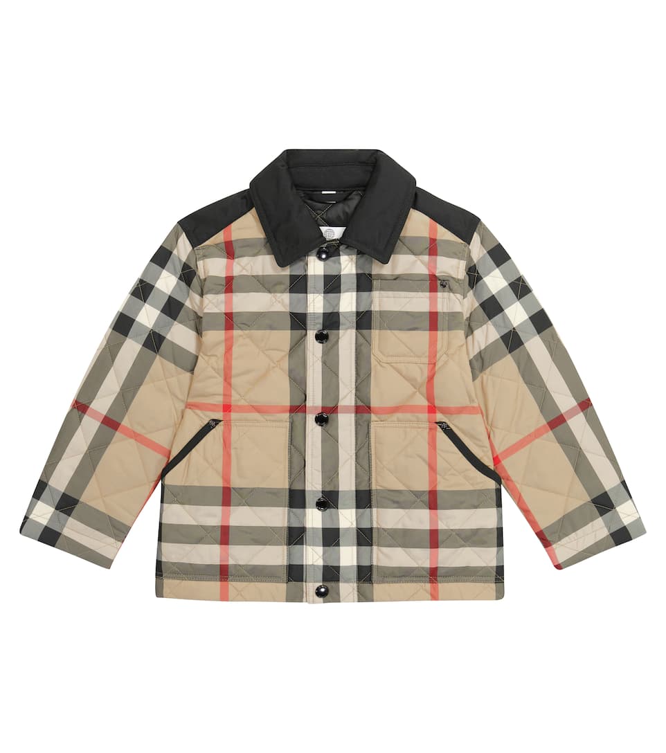 ÁO BURBERRY KIDS Archive Check quilted jacket 9 -16 years