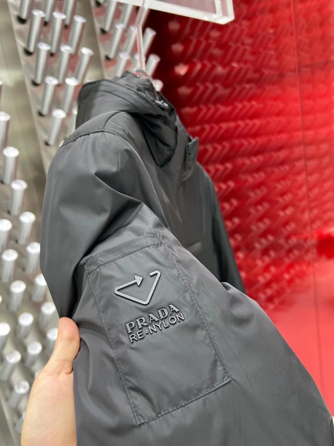 ÁO PRADA FEATHER DOWN JACKET