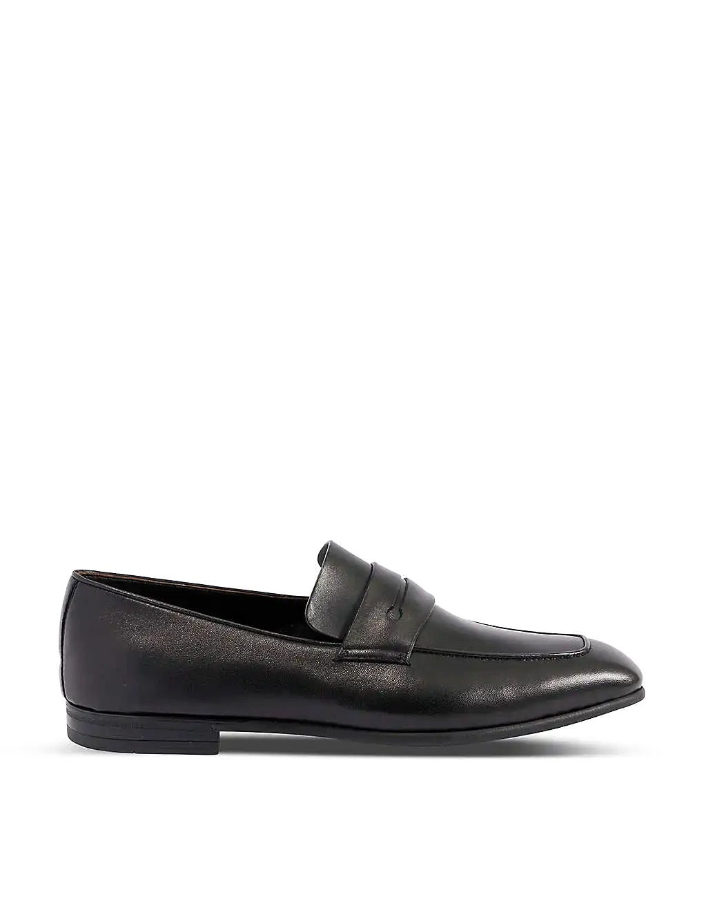 GIÀY ERMENEGILDO ZEGNA L'Asola leather penny loafers